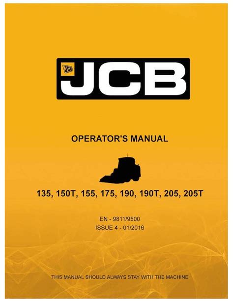 how to operate a jcb 205t skid steer|jcb troubleshooting instructions.